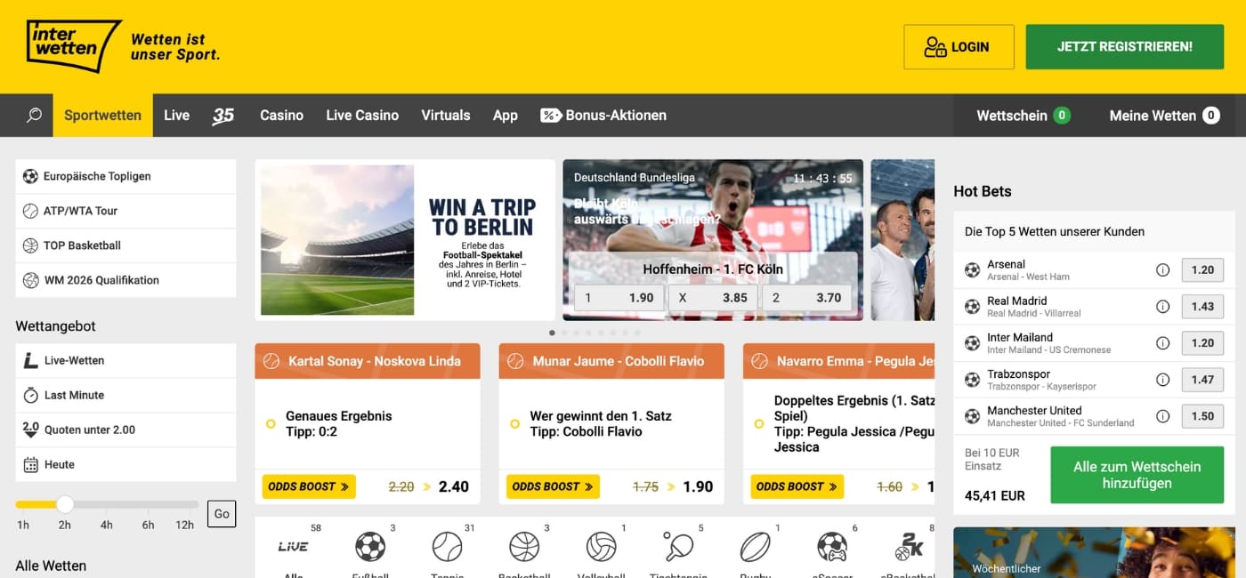 Interwetten casino